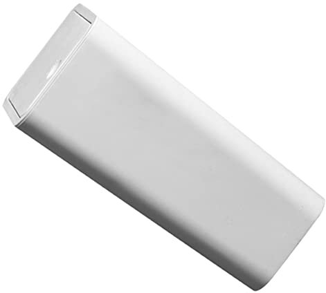 LABRIMP Poubelle à Poussoir Carrée Plastique Conteneur à Déchets Pour Salle De Bain Bureau Et Cuisine Modèle Compact Avec Couvercle Dimensions Pratique Et Résistant Pour Espaces