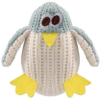 YSQEVN Katzenminze Spielzeug Pinguin Plüsch Spielzeug Schön Interaktiv Katzenspielzeug für Katzen