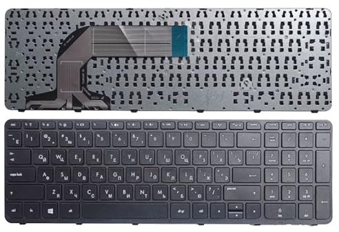 YANHAO Tastiera del Computer Portatile Russo for HP Pavilion 17 17E 17N 17-N 17-E R68 AER68U00210 710407-001 720670-251 725365-251 RU Nero [Facile da installare]