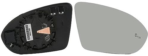 JOHNS 55 11 38-84 Cristal de espejo retrovisor exterior convexo calefactable derecha