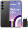 Samsung Galaxy S24 +, Smartphone Android 5G, 512 Go, Chargeur Secteur Rapide 25W Inclus [Exclusivité Amazon], Smartphone déverrouillé, Noir, Version FR