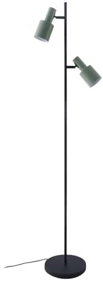 Lindby Stehlampe 'Ovelia' (Modern) in Schwarz aus Metall u.a. für Wohnzimmer & Esszimmer (2 flammig, E27) - Stehleuchte, Standleuchte, Floor Lamp, Wohnzimmerlampe, Wohnzimmerlampe