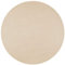 Teppich Boss - Nasty Floor Kurzflor Teppich Rund 133cm oder 200cm Ø, Farbe:Creme, Durchmesser:200 cm rund