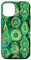iPhone 13 Pro Emerald Green Boho Pattern Case