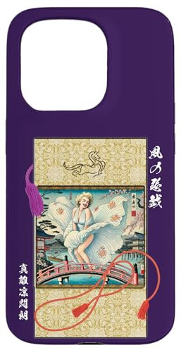 Hülle für iPhone 15 Pro Marilyn Monroe_ukiyo-e_003
