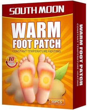 Einweg selbstklebende Fußwärmer – 50 Stück, tragbar, sofortige Wärme für den Winter, selbstklebende Pads für Hände, Füße und Körperwärme