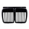PYCJNFC Autogitter Meshblech Front Racing Grill Mattschwarz Für BMW E30 M40 1982-1994 51131884350