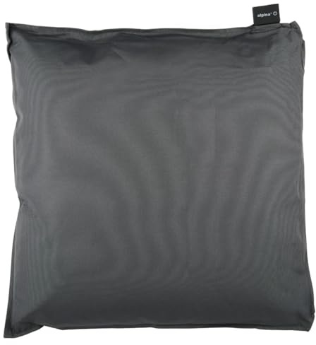 alpina Heizkissen Outdoor - Wärmekissen Elektrisch Mit USB-C Kabel 3m - 3 Temperaturstufen Bis 65℃ - Waterproof Oxford Bezug - 40x40 cm - Grau