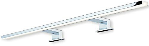 SOTECH LED Spiegelleuchte AALTO 13W 230V warmweiß 3000 K Länge 800 mm | Badleuchte chrom poliert IP44 geprüft Anbauleuchte Leuchte