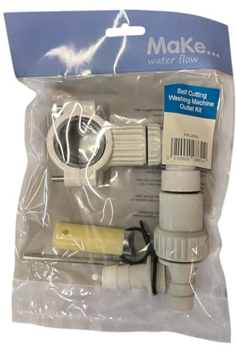 Drain Away Self Cutting Waste Pipe Drain Out Kit for Washing Machine, Dishwasher & Dryers.
