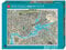 HEYE 29844 City of Pop Standart 2000 Teile, Map Art, inkl. Poster, Teal/Turquoise Green