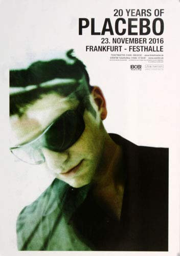 Placebo - A Pleace to Dream 2, 2016 » Konzertplakat/Premium Poster | Live Konzert Veranstaltung | DIN A1 «