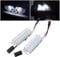 Ricoy 2 x 18 LED Kennzeichenbeleuchtung für Corsa C D Astra H J Insignia 6000K
