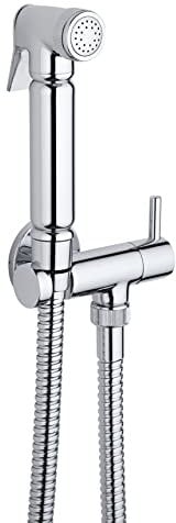 Milano Mirage Manual Wall Hung Douche Shower Toilet Wall Bracket - Chrome