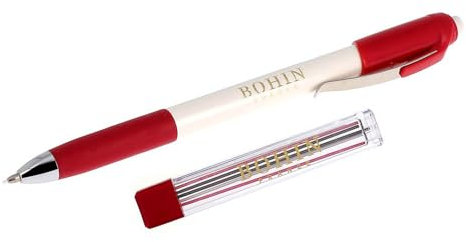 Bohin - Bohin Multi Extra Fin Craie Crayon avec Recharge - 1 Ensemble