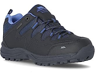 Trespass Womens Walking Boots Low Cut Waterproof Hiking Trekking Mitzi Charcoal