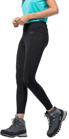 Jack Wolfskin Damen Hike Lite Shorts, Schwarz, M EU