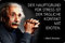Metall Schild 20x30cm Der Hauptgrund für Stress Zitat Einstein Spruch Blechschild