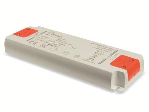 Inter-Tech Argus LED Driver LED12-50 – 50W LED Netzteil 12V / 2500mA – IP20 LED Trafo mit Schutzschaltungen