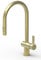Keenware Kingsbury Dual Spray Pull Out Monobloc Kitchen Tap: Brushed Brasas