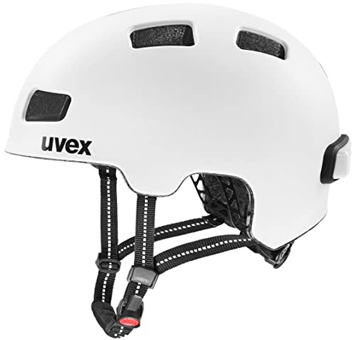 uvex City 4 Reflex - Leichter City-Helm für Damen und Herren - individuelle Größenanpassung - reflektierende Applikatoren