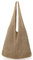 hatisan Häkeln Taschen für Frauen Sommer Strand Tragetasche Ästhetische Tragetasche Hippie Tasche Stricktasche, Braun