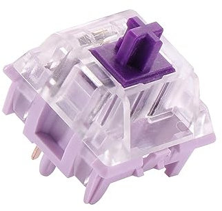 DucKey Gazzew Boba LT RGB Switches, 5Pin 65g Linearer Thock Schalter Für Benutzerdefinierte Mechanische Tastatur (Size : 90PCS)