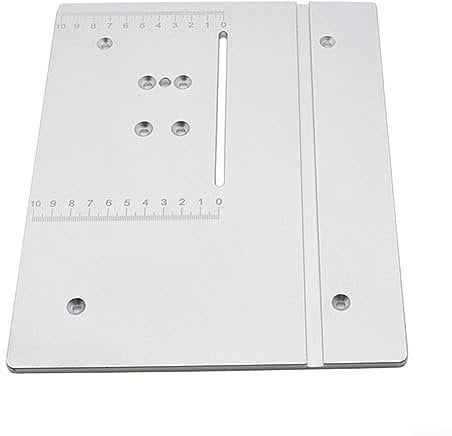 T60 Aluminium Router Tisch Einsatz Platte 240 X 200x6mm Für Tisch Säge Holzbearbeitung