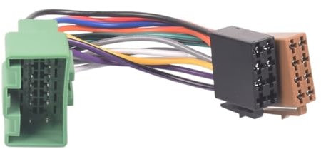 JCAKES Auto-Stereo-Radio-Kabelbaum ISO Raido for Volvo C30 C70 S40 S80 V50 V70 XC70 XC90 2004+