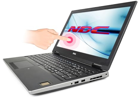 Dell Precision 7530 Laptop i7-8850H, 32GB RAM, 512GB NVMe SSD, 4GB Quadro P1000, FIPS Biometric, 15.6 FHD (Renewed)