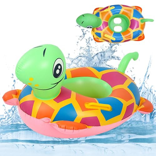 Gonfiabili per Bambini, Ciambella Neonato, Ciambella Mare, Ciambella Neonato Mare,Salvagente Neonata,Tubi Piscina Galleggiante, Baby Salvagente con Braccioli,Ciambella Mare Bambino 6 Mesi a 3 Anni (A)