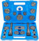 Bremskolbenrücksteller Set 21 TLG | Profi Bremssattel Rückstellwerkzeug für PKW | Universales Bremskolben Werkzeug Set mit Adaptern & Koffer für Reparatur & Wartung (21-TLG.)