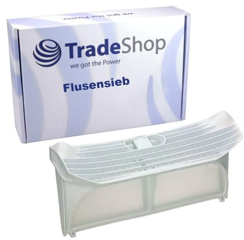 Trade-Shop Flusensieb kompatibel mit Whirlpool AWZ 567, AWZ 568/3, AWZ CLASSIC CE, AWZ CLASSIC CT, AWZ545, AWZ563, BOSTON C, CALIFORNIA C Trockner