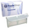 Trade-Shop Flusensieb kompatibel mit Whirlpool AWZ 567, AWZ 568/3, AWZ CLASSIC CE, AWZ CLASSIC CT, AWZ545, AWZ563, BOSTON C, CALIFORNIA C Trockner
