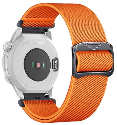 Sport Armband Kompatibel mit Coros PACE 2/APEX 2/APEX 42mm Armband, Weiches Nylon Elastisches Geflochten mit Verstellbare Aatmungsaktive Ersatzarmband für Coros PACE 2/APEX 2/APEX 42mm Armbänder (4)