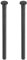 QUARKZMAN 2Pcs 3 Pouces Goupilles de Charnière de Porte, Charnière Intérieure de Porte Brossée Amovible avec Goupilles de Sécurité pour Porte en Bois de Remplacement, Noir Mat