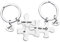 GUOMIS Porte Clés Couple Amoureux Puzzle,Porte clef saint valentin,Valentin Couple Porte-clés,Cadeaux Couple Anniversaire,Cadeau Originale pour Amoureux, Nouvelle Maison, Saint Valentin, Anniversaire