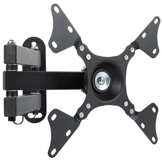 Monitor Stand for Desk Universal Adjustable TV Wall Mount Bracket Universal Rotated Holder TV Mounts for 14 to 32 Inch LCD LED Monitor Flat Panel Computer Stand