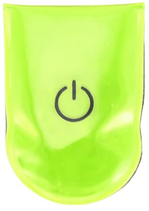 Kueohse Esterno Sport LED di sicurezza Luce Riflettente Magnete Clip On Strobe Camminare Bici Ciclismo