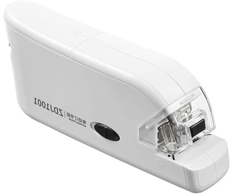 Elektrisches Heftgerät, 20 Blatt, für Schule, Büro, Bindemaschine, USB-Kabel oder batteriebetrieben, für Dokumentenorganisation, effizienter Schreibtischhefter für den Bürogebrauch
