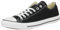 Converse All Star Ox Canvas Zapatillas Negras-UK 5