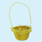 Pretty Yellow Wicker Easter Egg Hunt Basket | Kids Easter Parties …