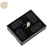 Beike Quick Release Plate 40x50mm Black for Beike Ball Heads, Tripods and Universal Cameras Like Canon Nikon. (40x50)