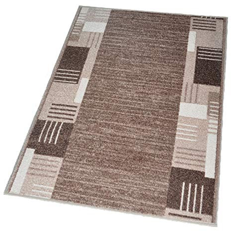 Teppich Läufer Montana beige braun 100 cm Breite 100x215 cm