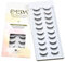 EMEDA Faux Cils Naturel 10 Styles, 10 Paires Faux Cils Naturels 3D, Faux Cils Longs Et Duveteux Dramatique Cils, Natural False Lashes Wispy Cateye Eyelashes (SP27)