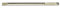 Uhrmacher-Schraubendreher Edelstahl klinge V-Form 0,50 mm