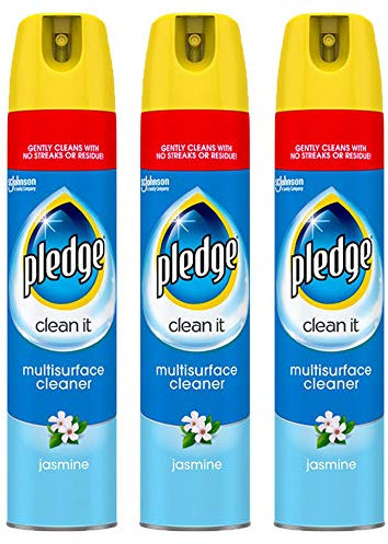 3 x 250ml Jasmine Cleaning Spray Multi Purpose Furniture Glass Wood Electronics