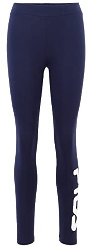 FILA Damen Baek Leggings, Medieval Blue, XL