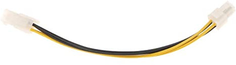 zalati ATX Power Supply - Cavo di prolunga CPU a 4 pin, 7 pollici