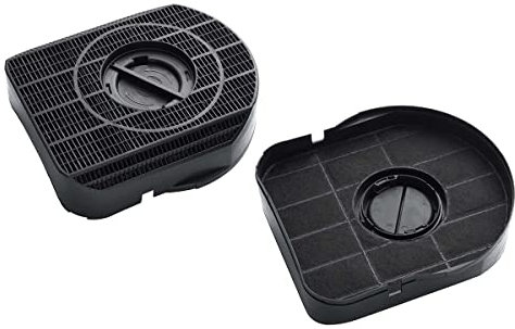 EVAYP / 2x Filtre à charbon actif/Compatibles Pour / 9029793651 484000008577 DKF42 Type200 E3CFE200 646781 F00169 / Convient aux hottes de cuisine Bosch Siemens Whirlpool Elica hottes aspirantes